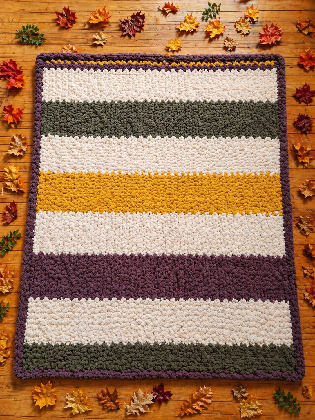 Oversized crib blanket